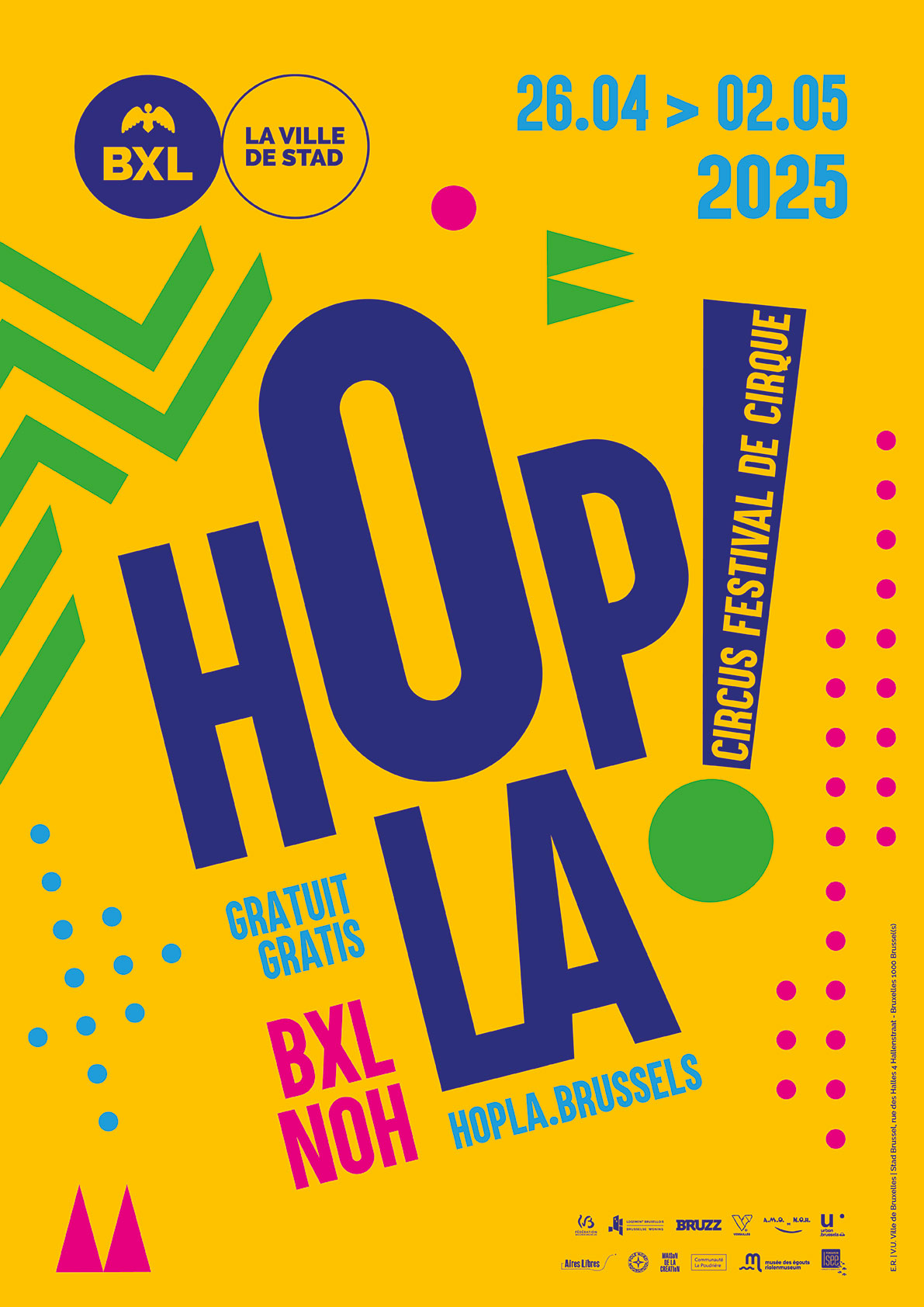 HOPLA circusfestival in het Riolenmuseum